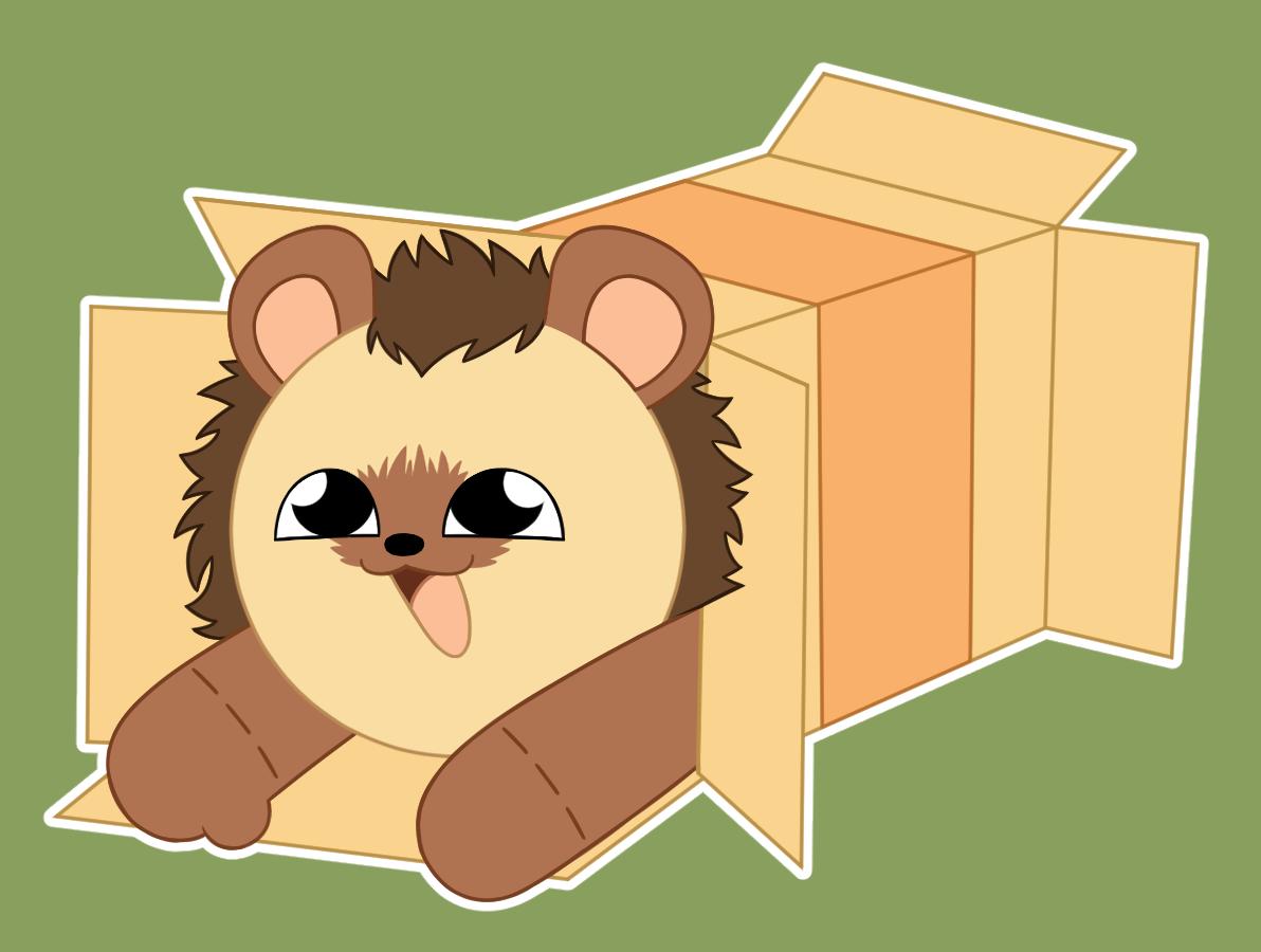 If everything worked, this is a picture of a hedgehog