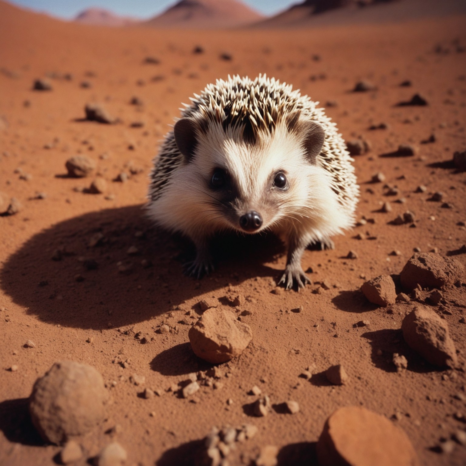 If everything worked, this is a picture of a hedgehog