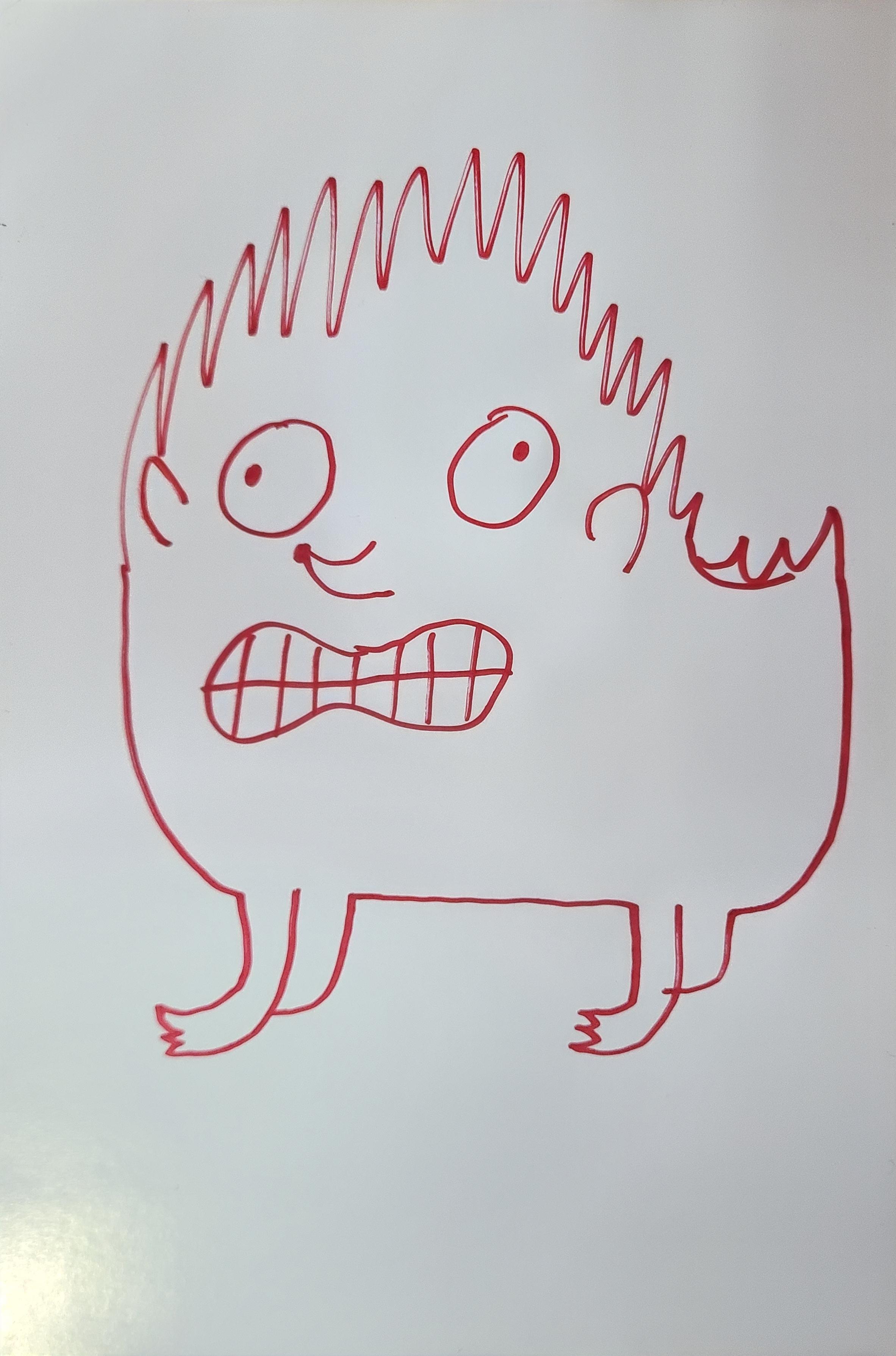 If everything worked, this is a picture of a hedgehog