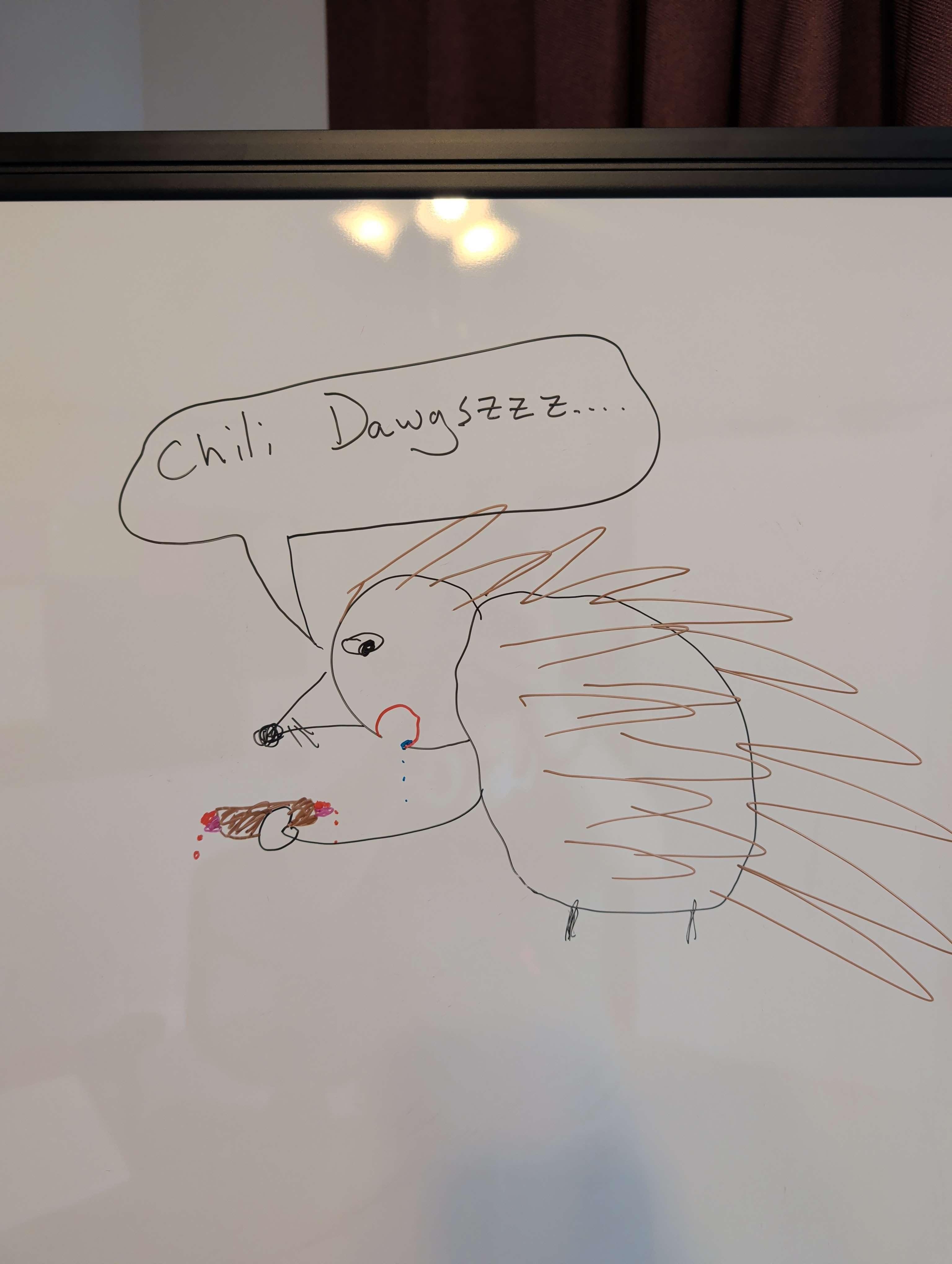 If everything worked, this is a picture of a hedgehog