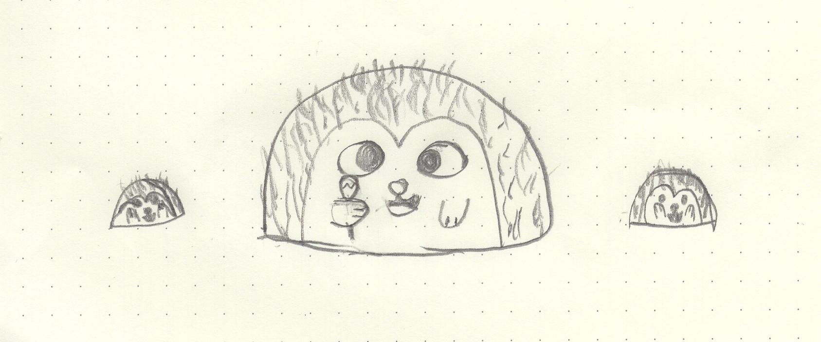 If everything worked, this is a picture of a hedgehog