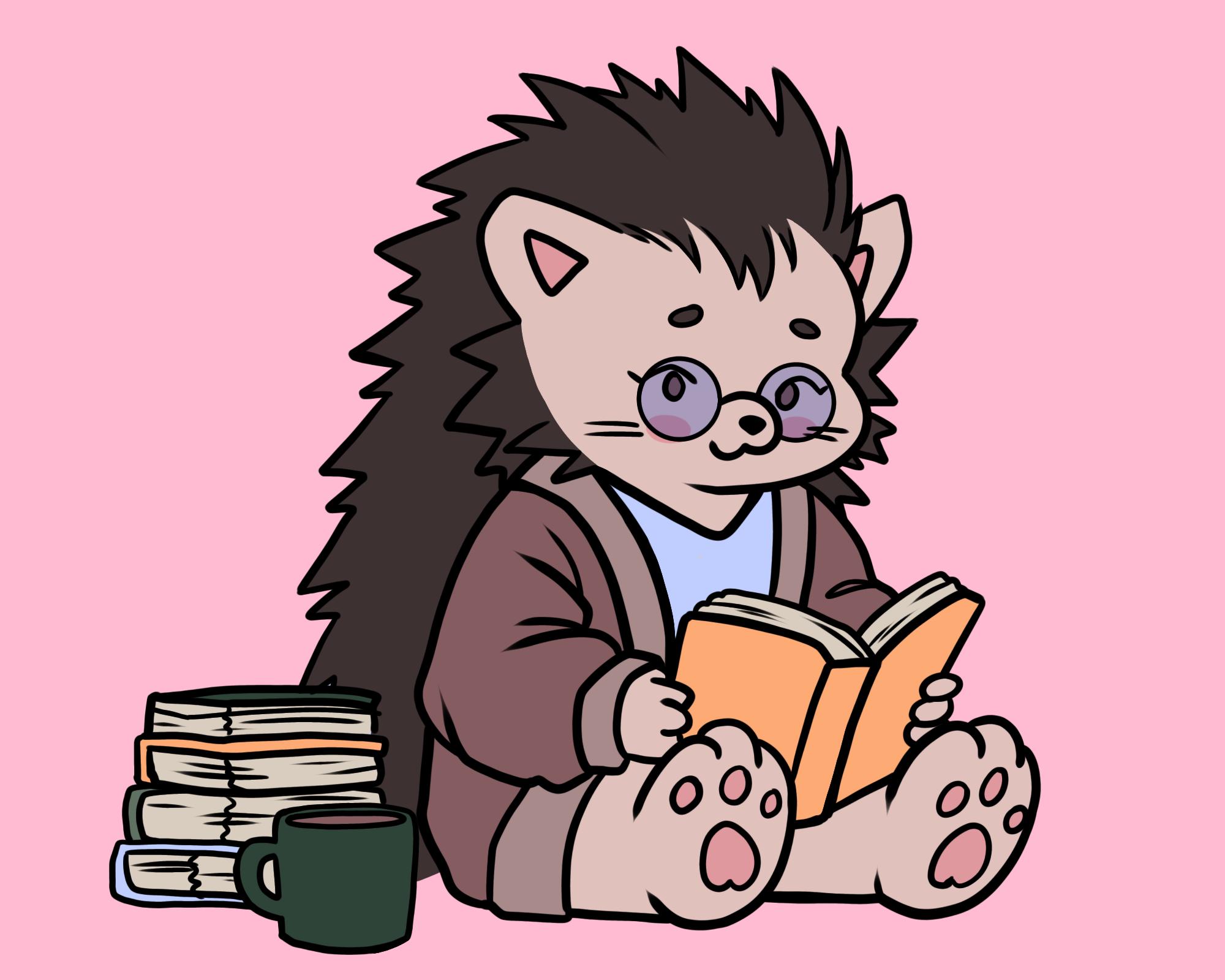 If everything worked, this is a picture of a hedgehog