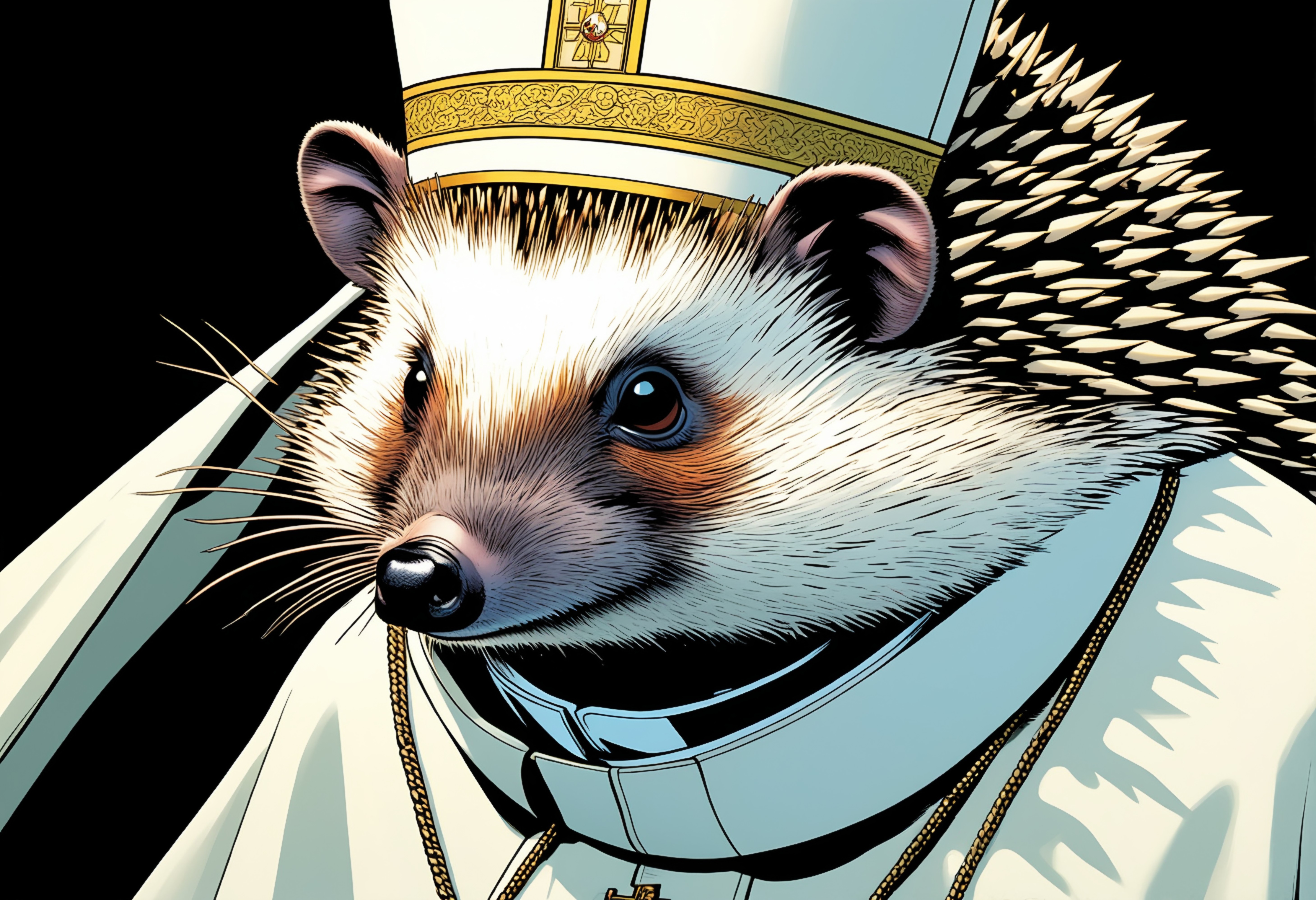 If everything worked, this is a picture of a hedgehog