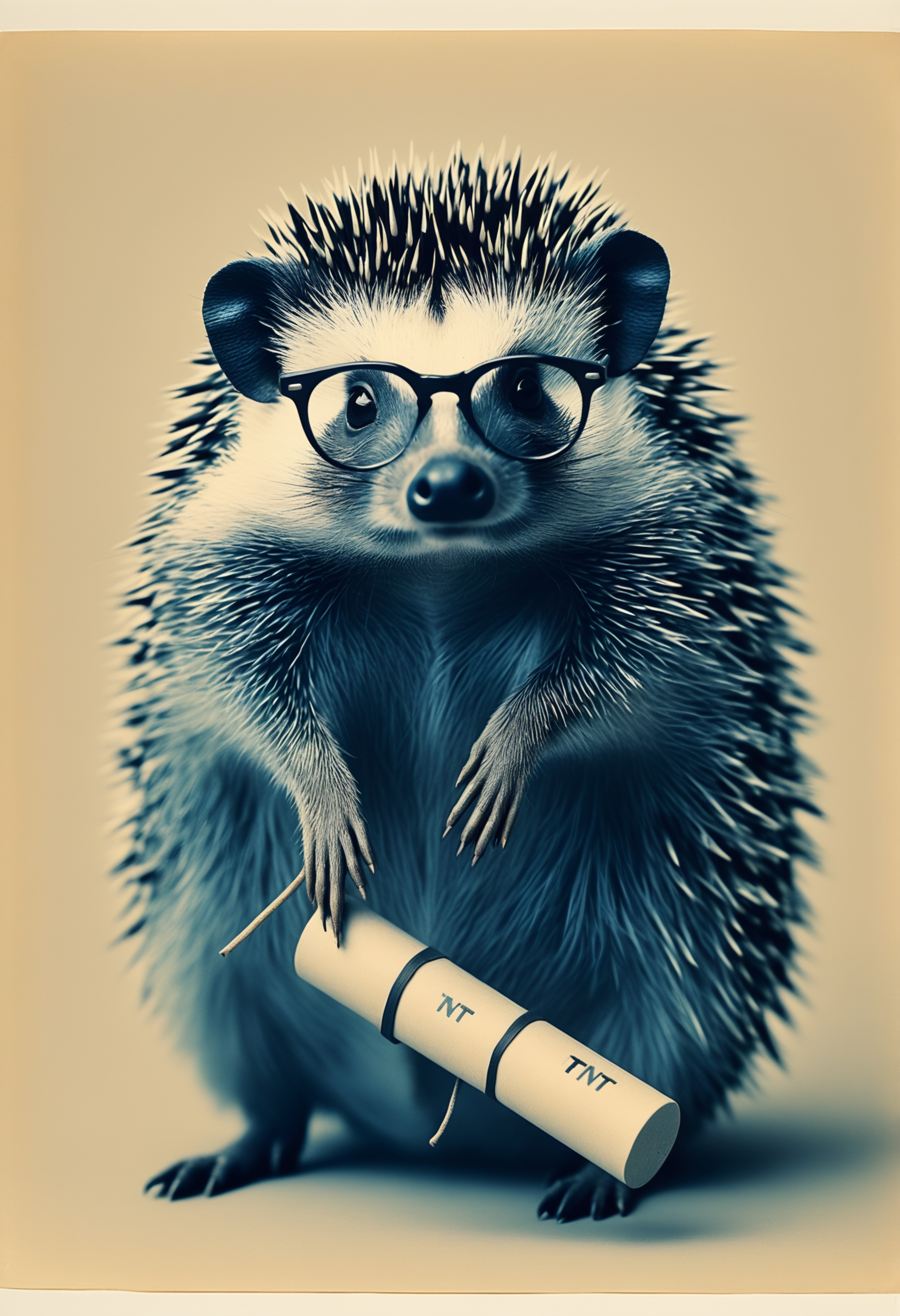 If everything worked, this is a picture of a hedgehog