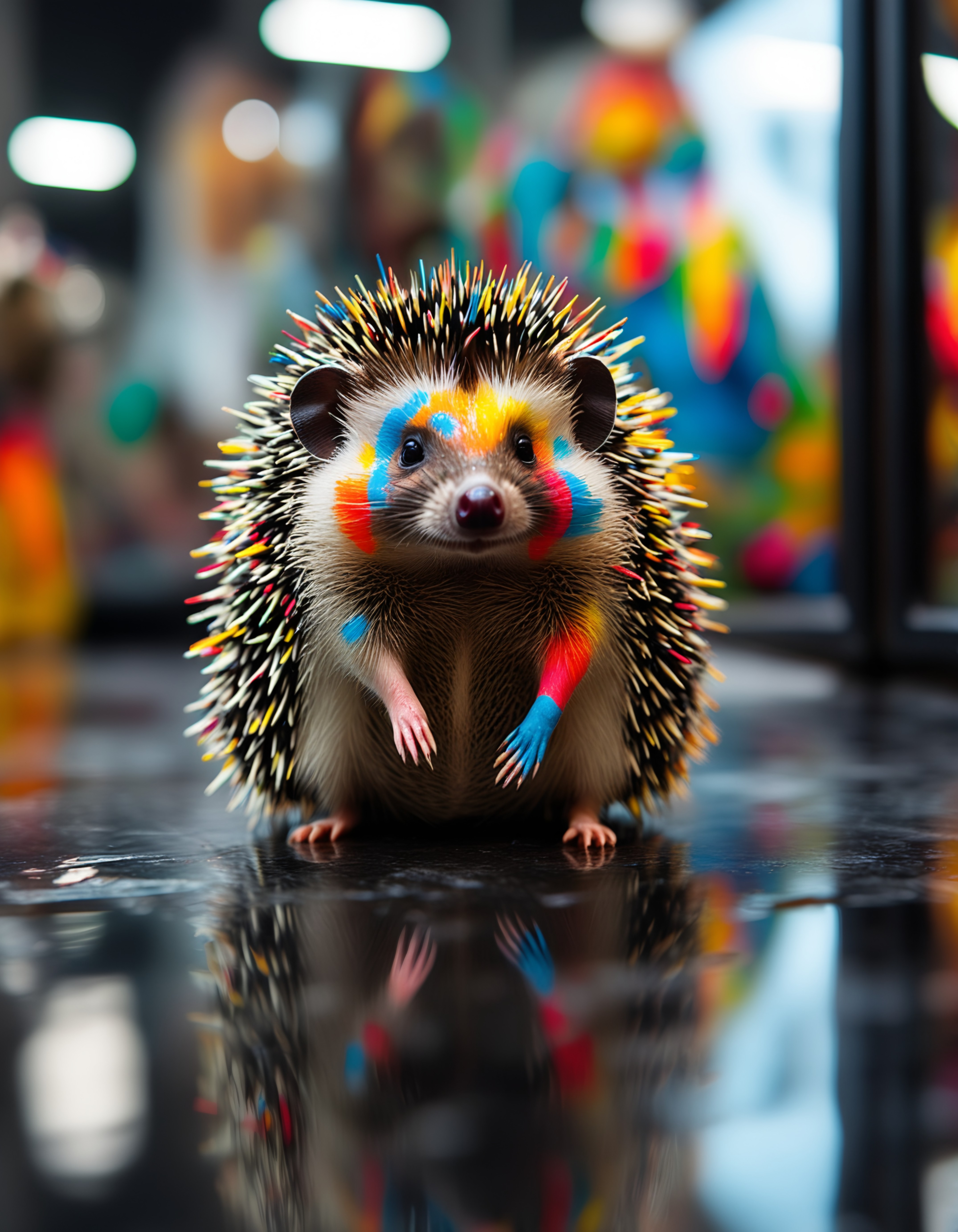 If everything worked, this is a picture of a hedgehog