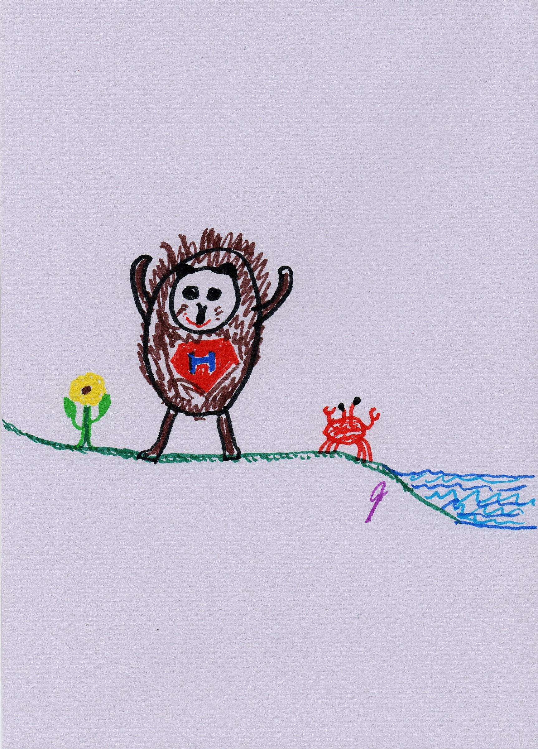 If everything worked, this is a picture of a hedgehog